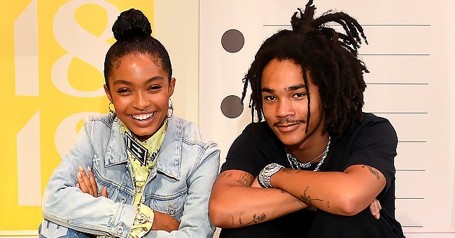 Yara Shahidi and Luka Sabbat on September 5, 2018 in Brooklyn City | Photo: Getty Images 