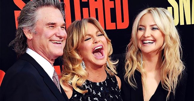Kurt Russell, Goldie Hawn, and Kate Hudson pictured at the premiere of 20th Century Fox's "Snatched" in Westwood, California in 2017. | Photo: Getty Images