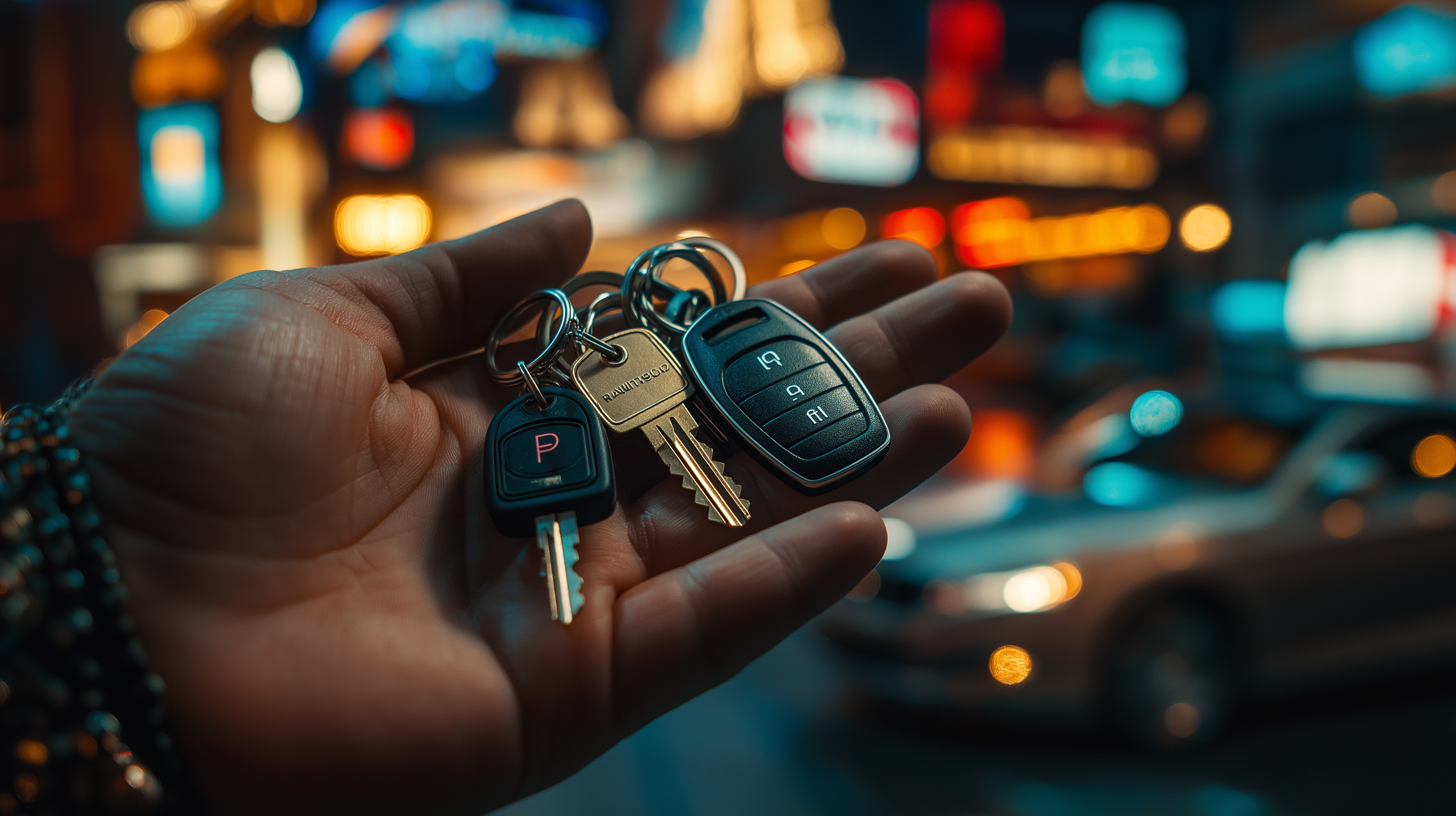 A person holding car keys | Source: Midjourney