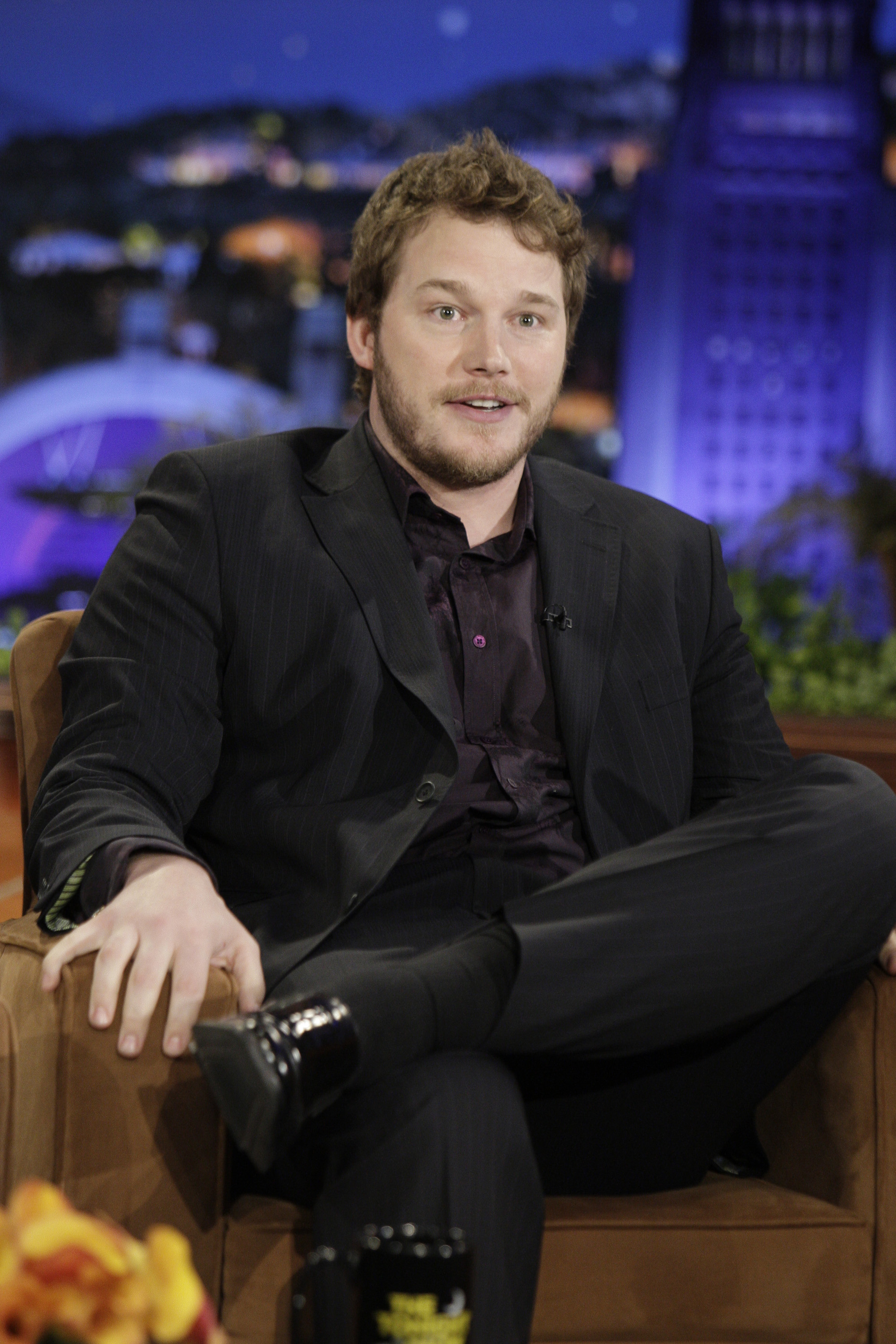 Chris Pratt during an interview on January 5, 2010 | Source: Getty Images