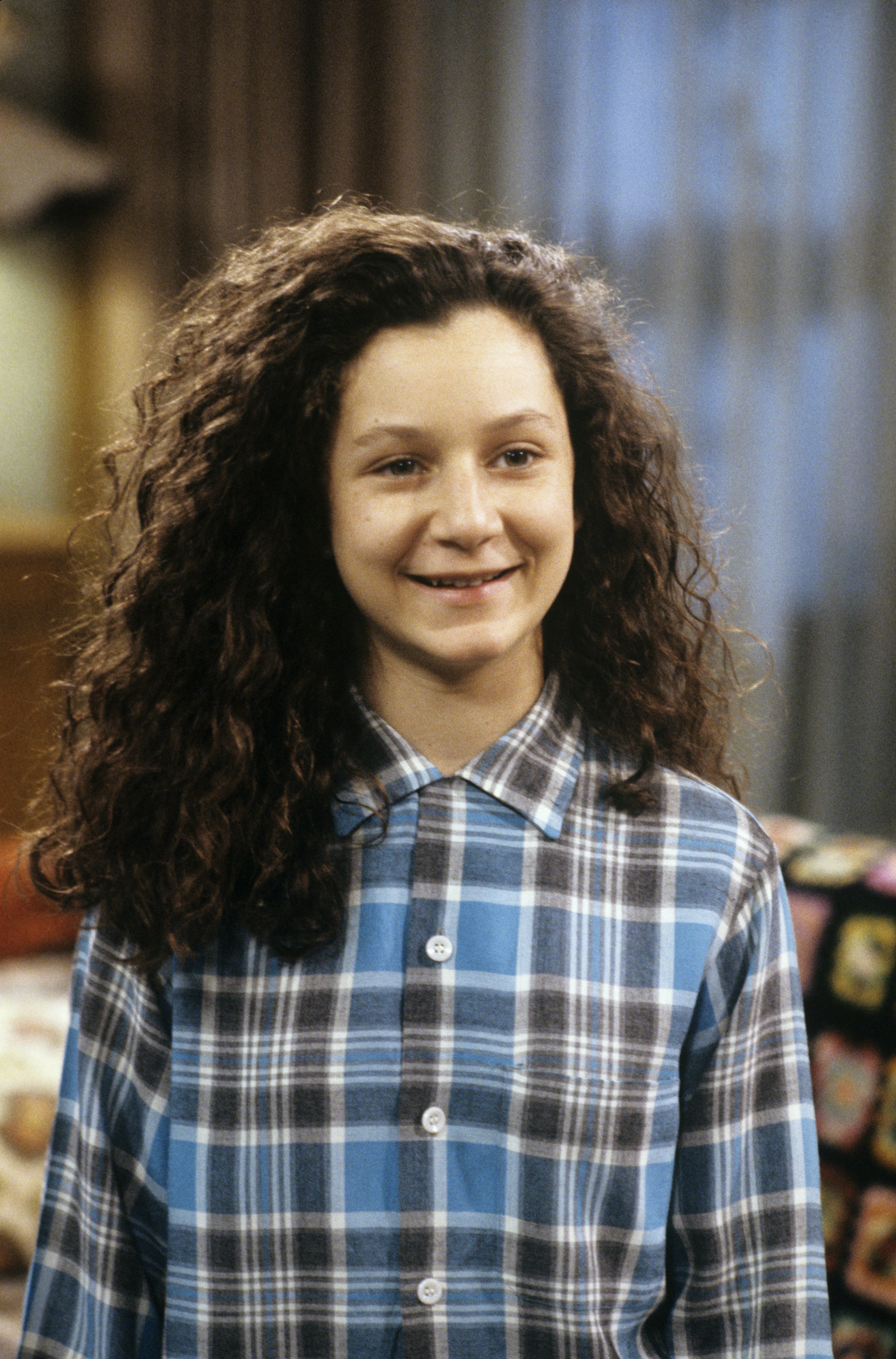 Picture of Sara Gilbert in a scene of an episode of TV show, ROSEANNE which aired on October 9, 1990 | Source: Getty Images