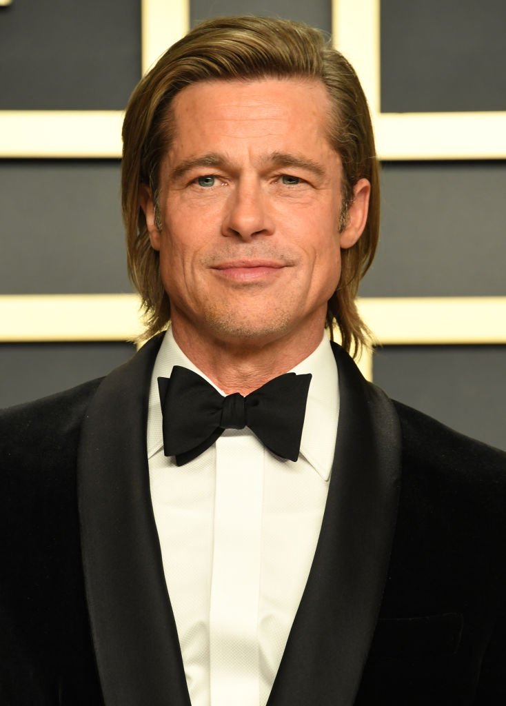 Brad Pitt le 10 février 2020 lors de la 92ème cérémonie des Oscars. l Source : Getty Images