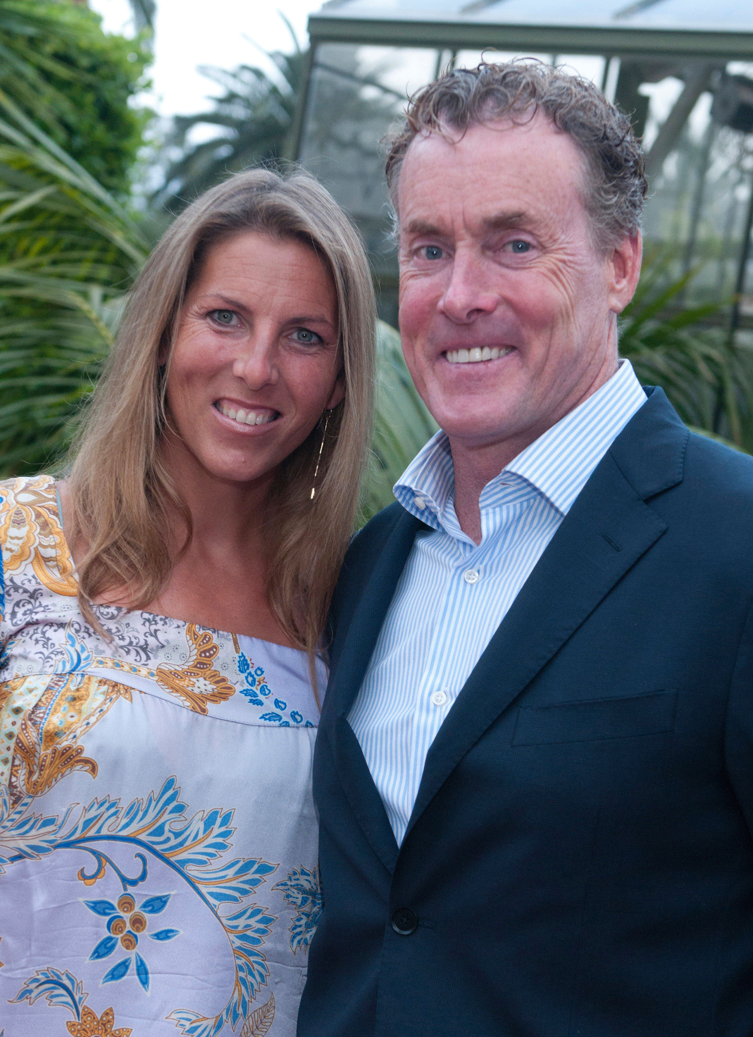 Nichole Kessler and John C. McGinley at the "Hang Ten" Malibu Boys And Girls Club Anniversary Celebration in Malibu in 2011 | Source: Getty images