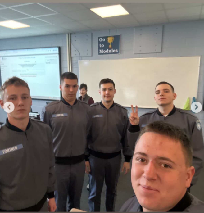 Rose (center) was preparing to return to The Citadel, where family members said he was pursuing his dream of serving his country. | Source: Instagram/citadel_golfcompany