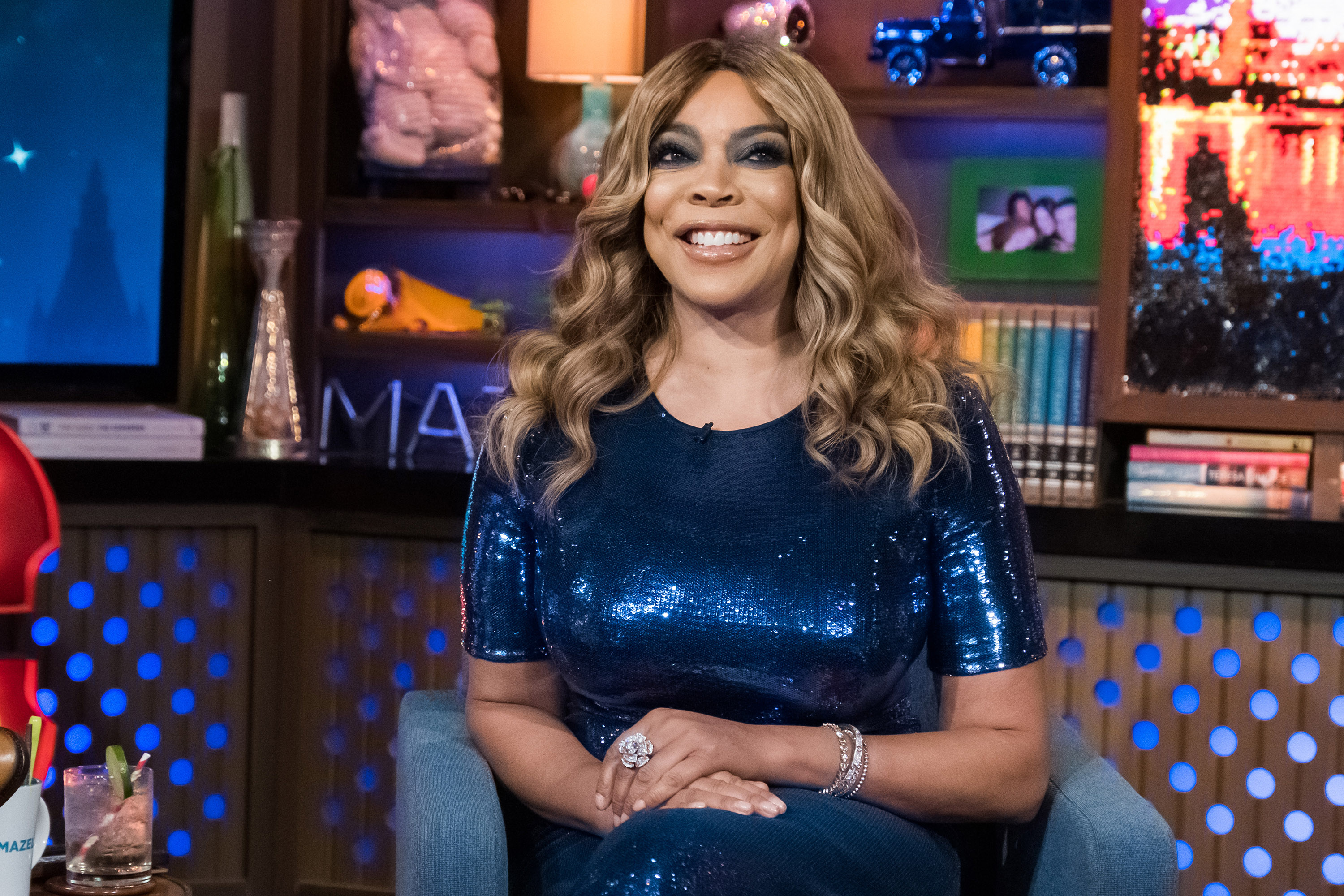 Wendy Williams on "Watch What Happens Live With Andy Cohen" on September 8, 2019. | Source: Getty Images