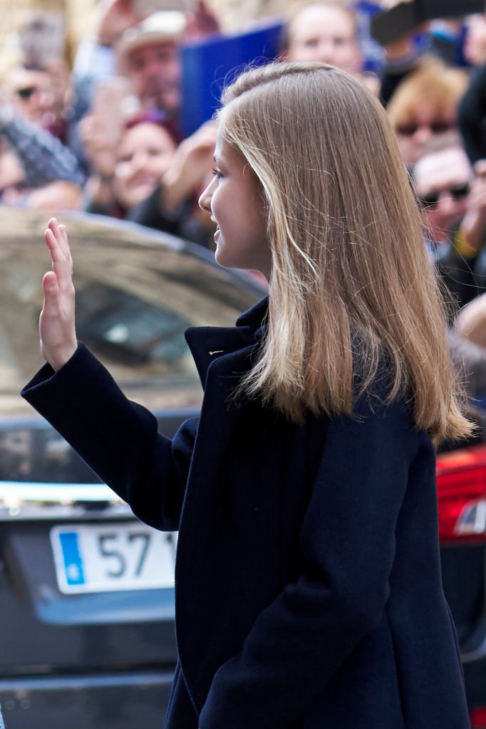 La Princesa Leonor en la Catedral de Palma de Mallorca el 16 de abril de 2017, en Palma de Mallorca, España. | Imagen: Getty Images La Princesa Leonor en la Catedral de Palma de Mallorca el 16 de abril de 2017, en Palma de Mallorca, España. | Imagen: Getty Images