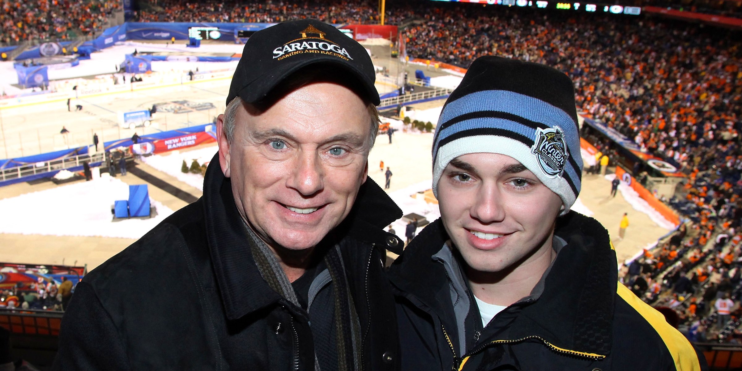 Patrick Michael James Sajak and Pat Sajak | Source: Getty Images