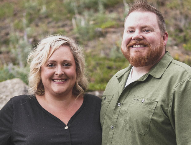 Jada and Bryan Bafus posing outdoors, from a post dated July 14, 2024 | Source: Instagram/bafusfamily.duchenne