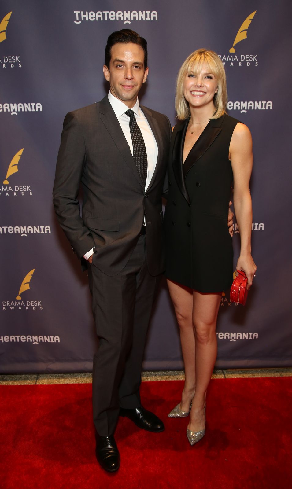 Nick Cordero et sa femme Amanda Kloots | Photo : Getty Images