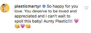 A fan's comment on Christy McGinity's post. | instagram/lilchristyrocks