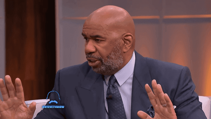 Steve harvey has caught fire on social media for his comments. | Source: YouTube/Steve TV Show