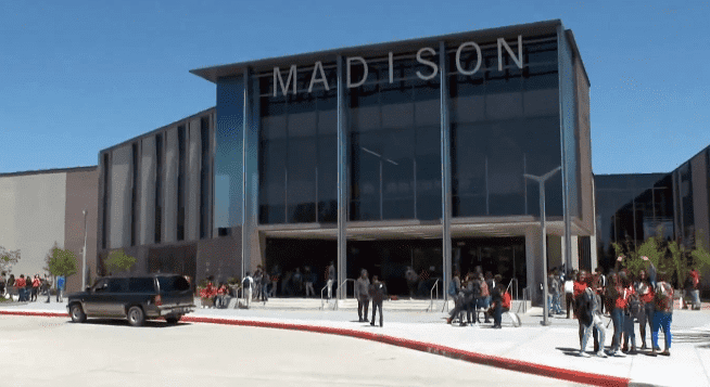James Madison High School in Houston, Texas | Photo: Inside Edition