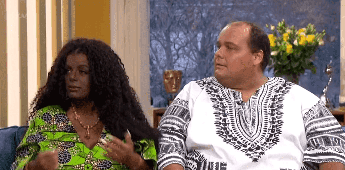 Martina Big, and her husband Michael, believe their kids will come out black if they ever decide to have babies. | Photo: YouTube/This Morning