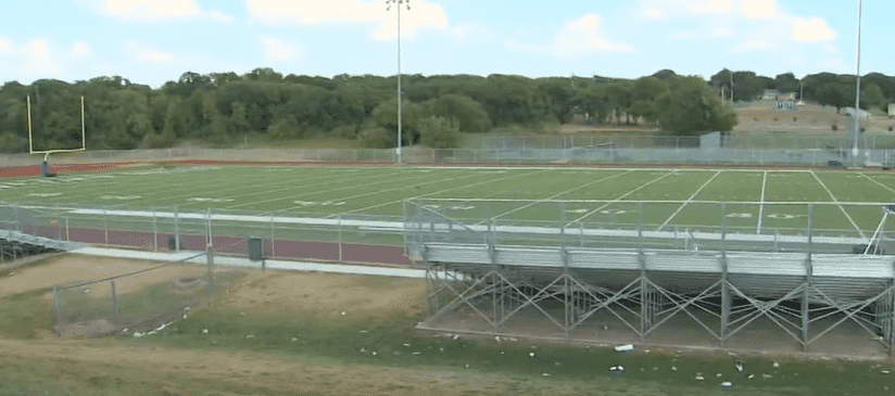 The football field at Eastern Hills High School in Fort Worth, Texas | Photo: WFAA