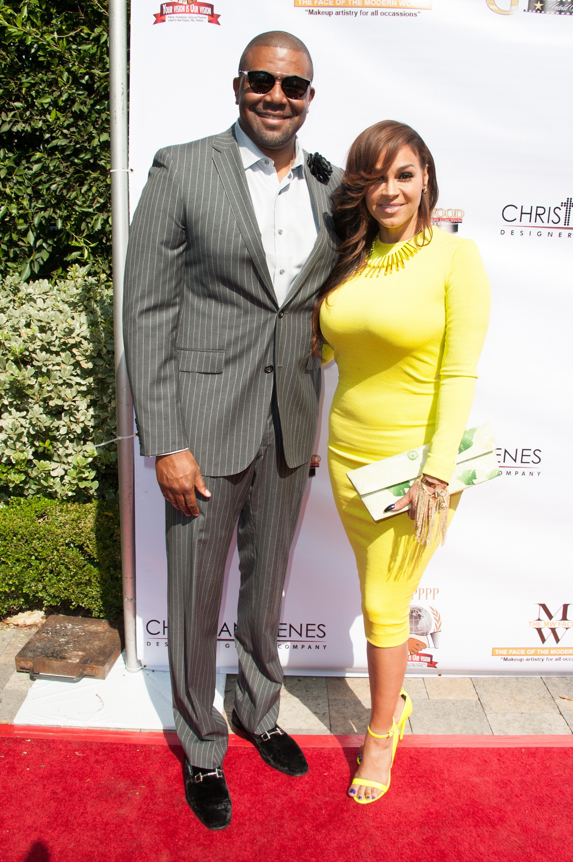 Terrell Fletcher and Sheree Zampino attend the Gospel Goes To Hollywood event at the Vibiana on February 26, 2016 in Los Angeles, California. | Source: Getty Images