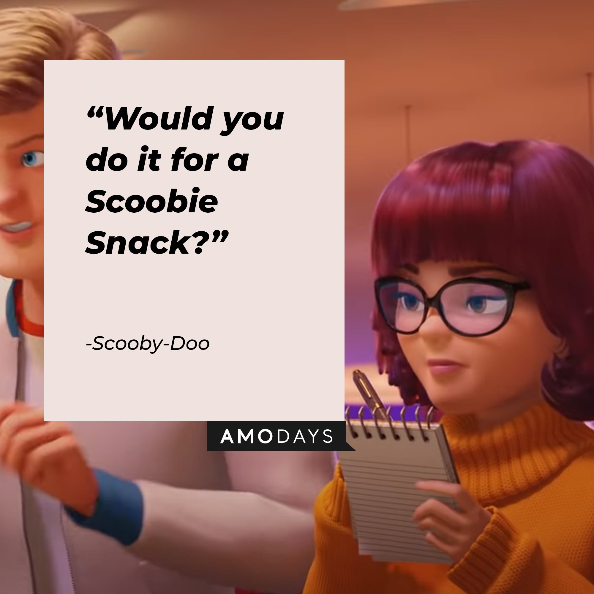 Daphne: “Would you do it for a Scoobie Snack?” | Image: AmoDays