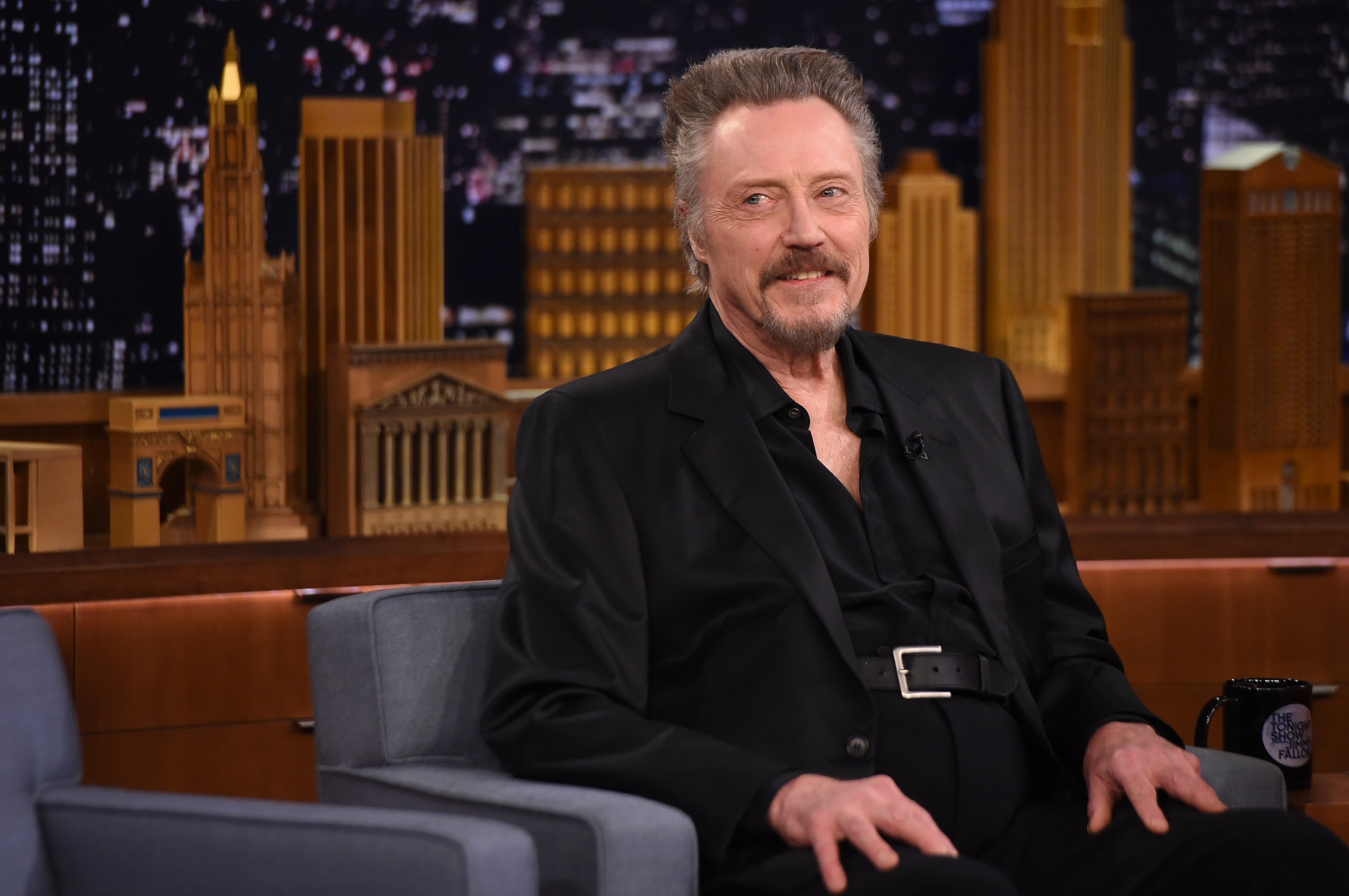 Christopher Walken Visits "The Tonight Show Starring Jimmy Fallon" at Rockefeller Center on November 26, 2014 in New York City. | Source: Getty Images