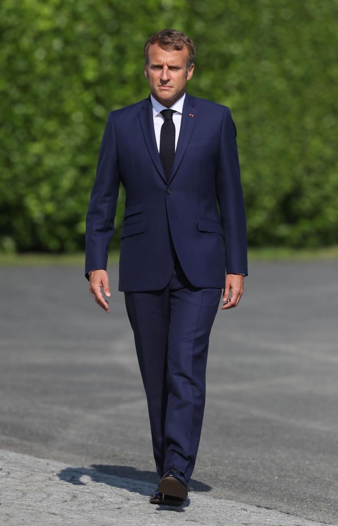 Le président Emmanuel Macron. | Source : Getty Images