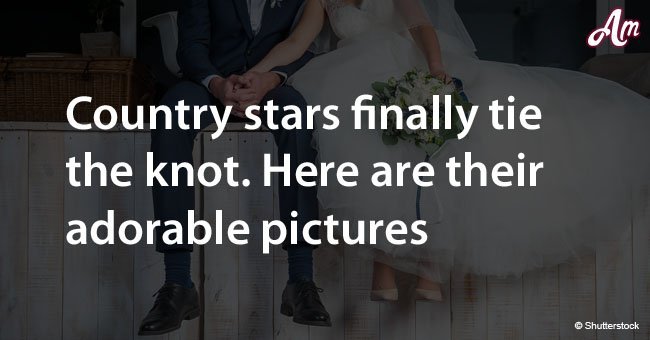 Country music couple ties the knot in Nashville following a two-year courtship, reveals photos