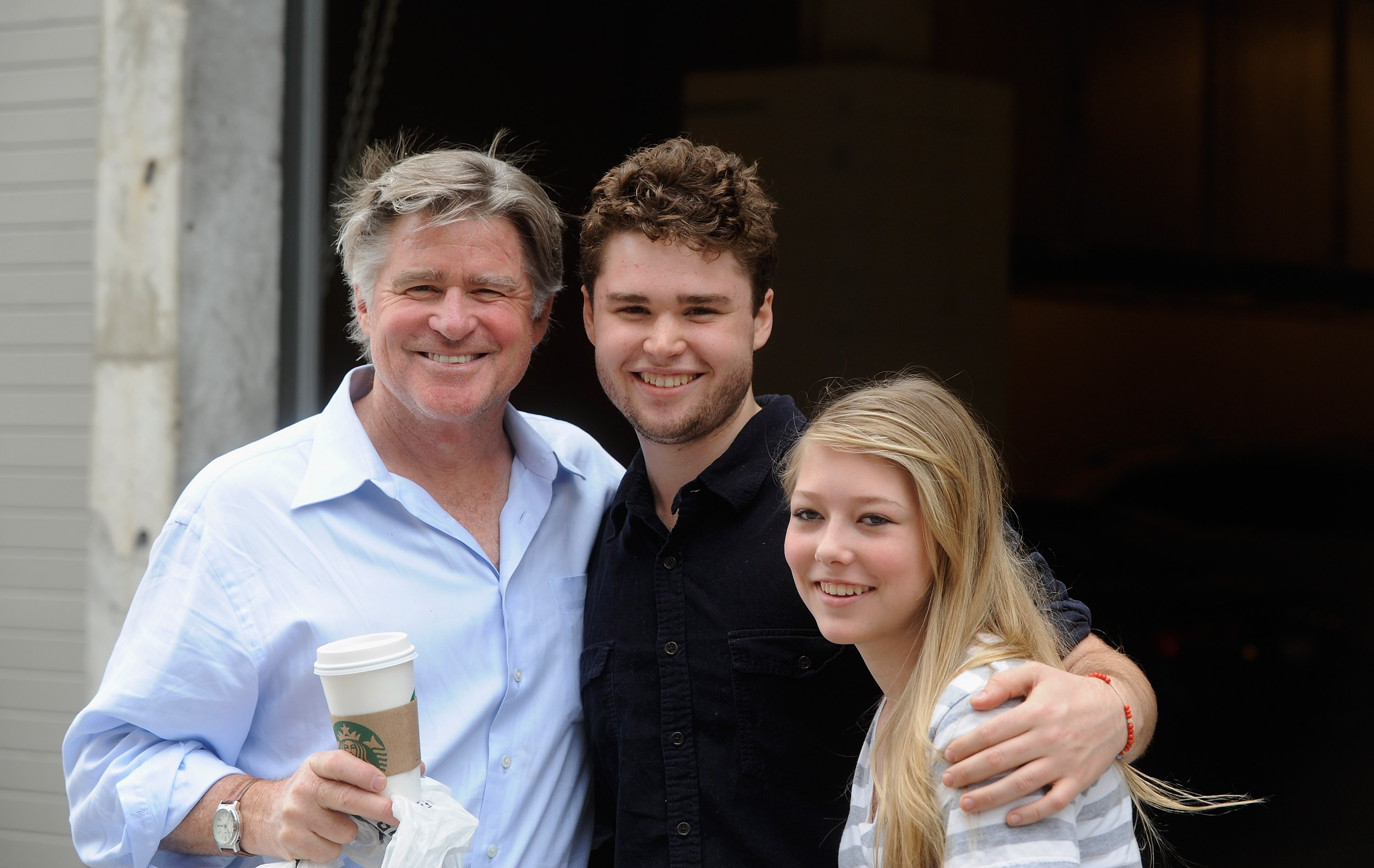 Treat Williams, Gill Williams, and Ellie Williams in New York City on May 14, 2012. | Source: Getty Images