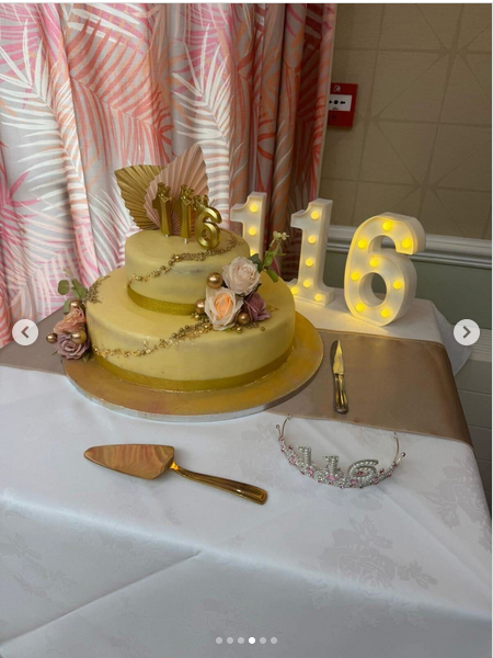 Ethel May Caterham's birthday cake, from a post dated August 28, 2025 | Source: Instagram/longeviquest