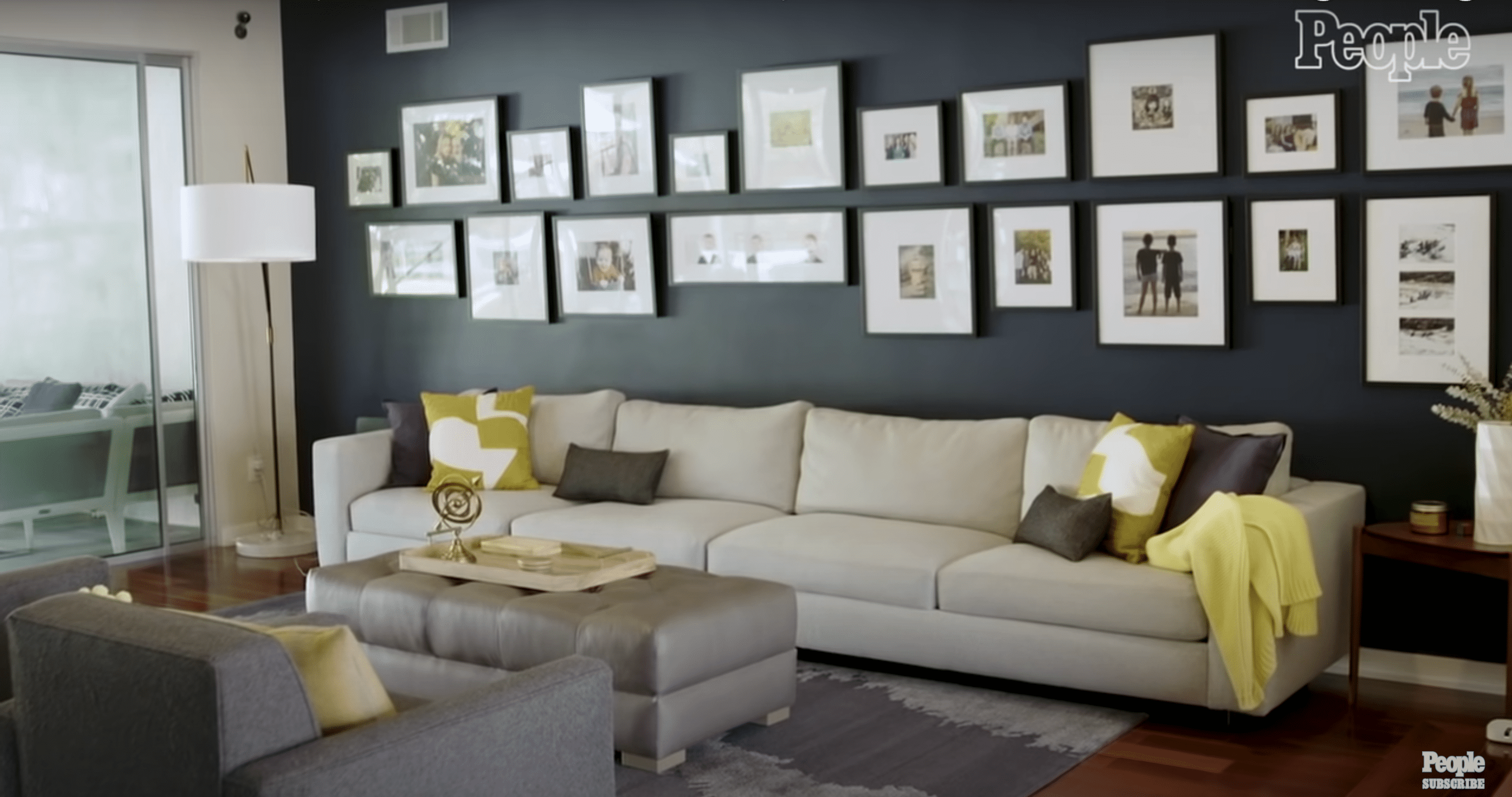 Sean Murray showing off his Encino, California home to People magazine on March 15, 2021 | Source: YouTube/People