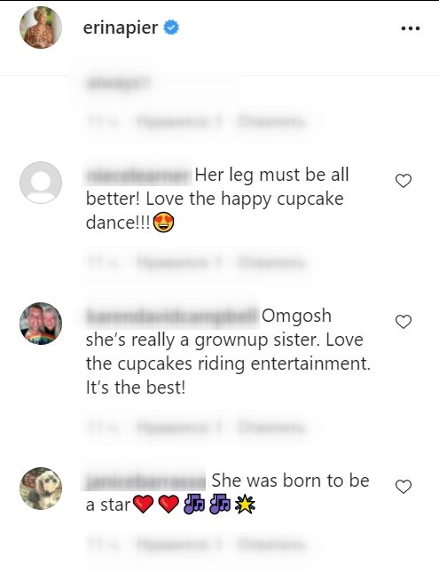 Fans comment under a video posted by Erin Napier on Instagram | Photo: Instagram/erinapier