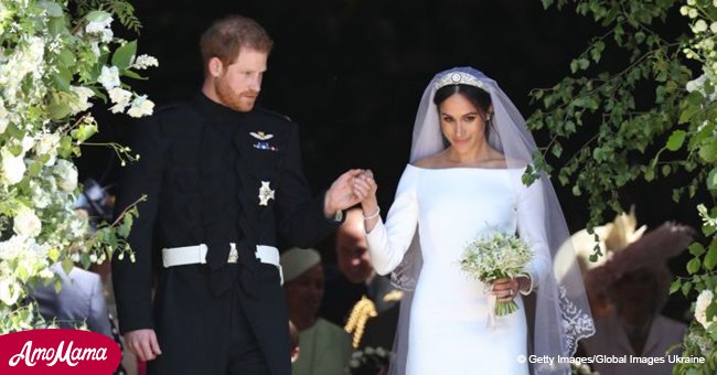 First official photos released of Royal family with newlyweds Harry & Meghan