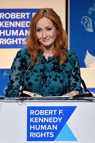 J.K. Rowling speaks onstage at the 2019 RFK Ripple of Hope Awards at New York Hilton Midtown on December 12, 2019 in New York City | Photo: Getty Images