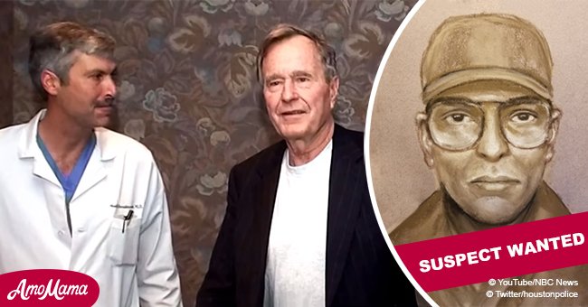 Police sketch released of suspect believed to have killed George Bush's former doctor