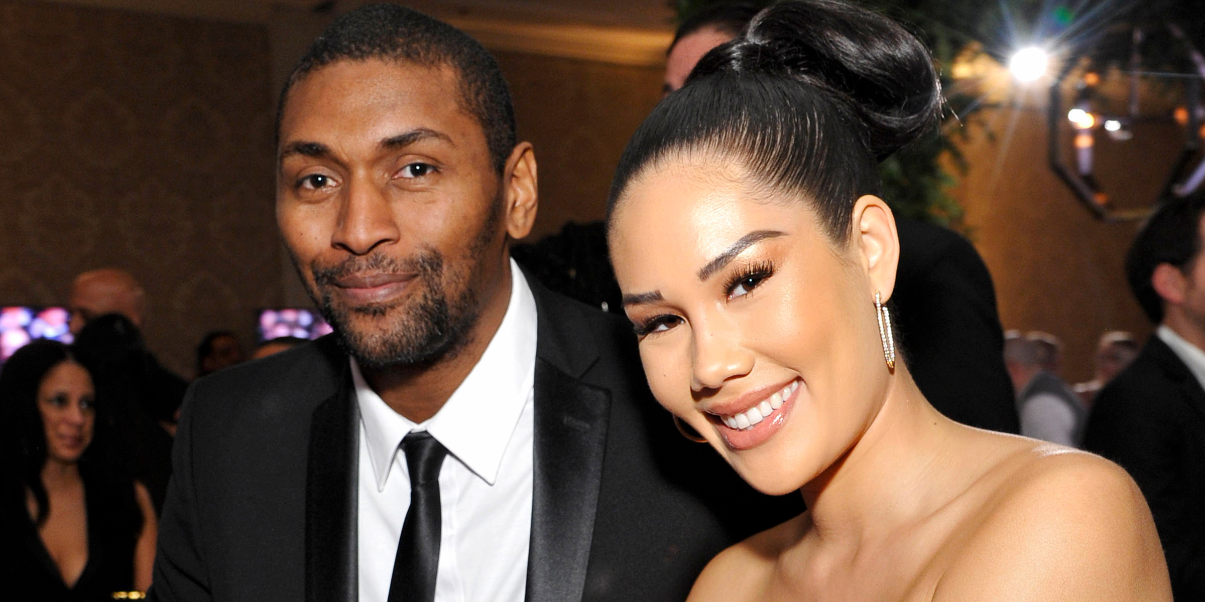Metta World Peace and Maya Sandiford Artest | Source: Getty Images
