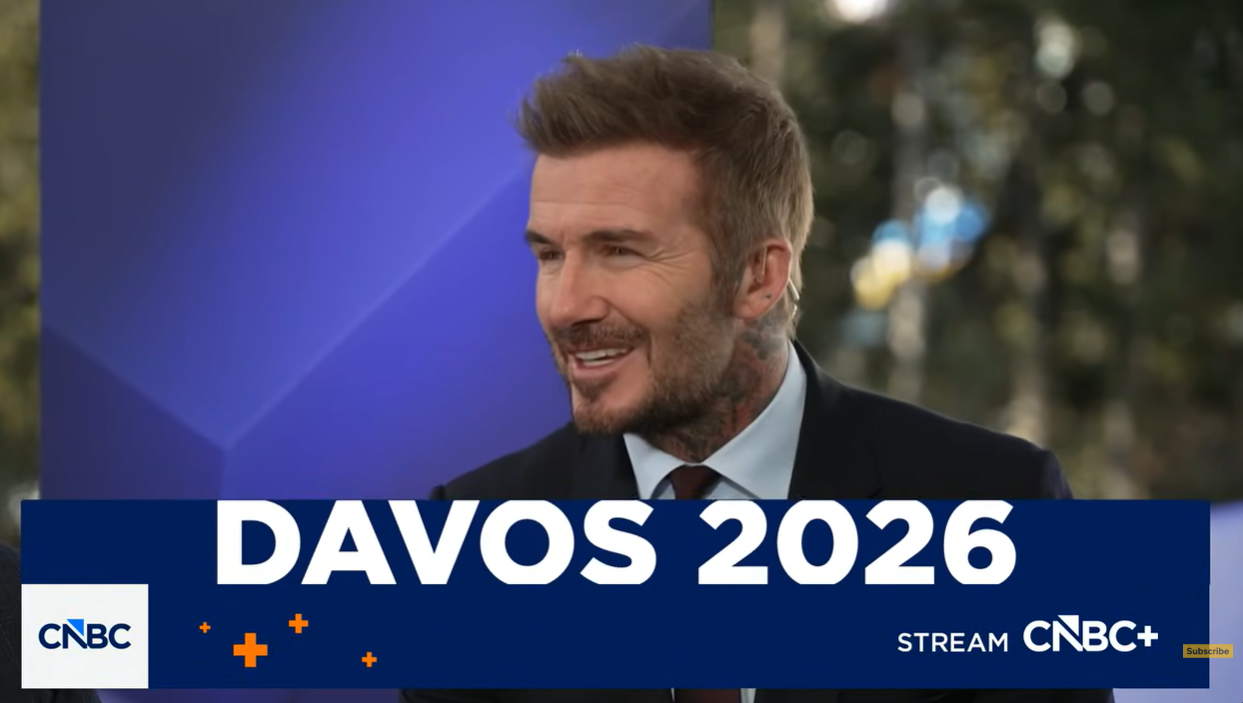 Speaking candidly, David Beckham reflects on the importance of allowing children to learn from their mistakes. | Source: YouTube/CNBCtelevision