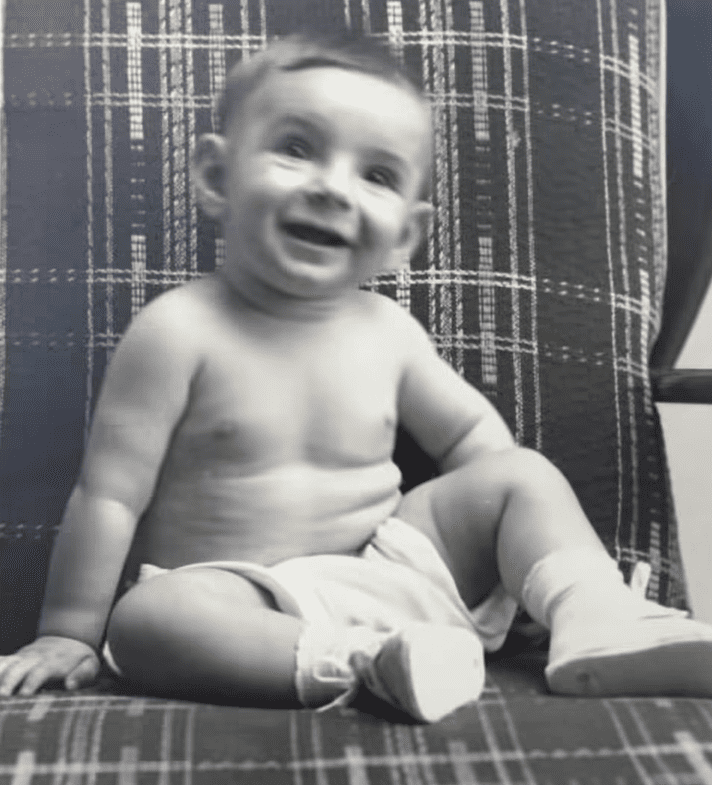 Charles Bruce Pate as a baby.│Source: youtube.com/USA TODAY