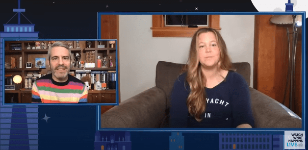 Amy Schumer appears on "Watch What Happens Live" on April 14, 2020. | Source: YouTube/ Watch What Happens Live with Andy Cohen.