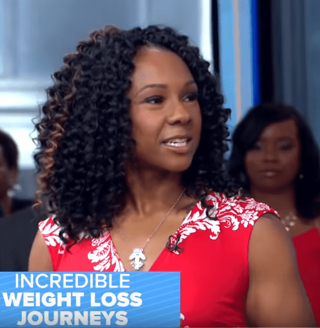 Screenshot of Victoria Brady after the weight loss. | Photo: YouTube/Good Morning America