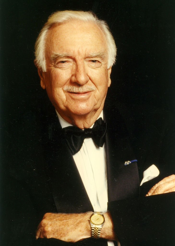 TV reporter Walter Cronkite poses for a portrait at the Waldorf Astoria Hotel circa 1995 in New York City, New York. | Source: Getty Images