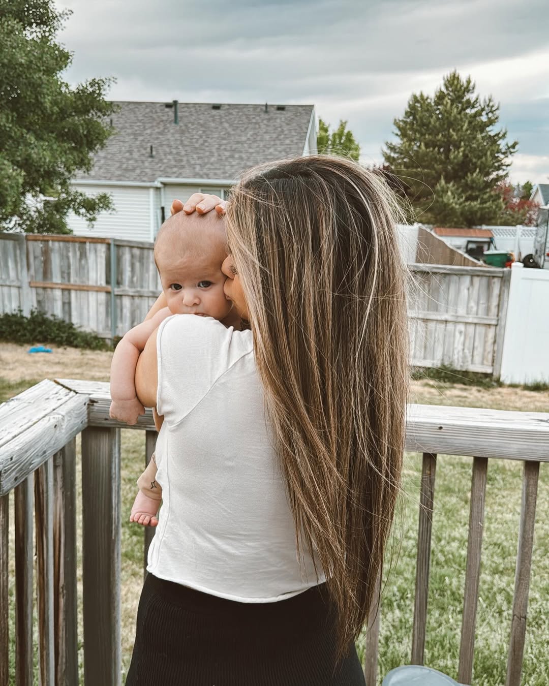 Taylor Frankie Paul with hers and Dakota Mortensen's son, from a post dated June 13, 2024 | Source: Instagram/dakota_mortensen