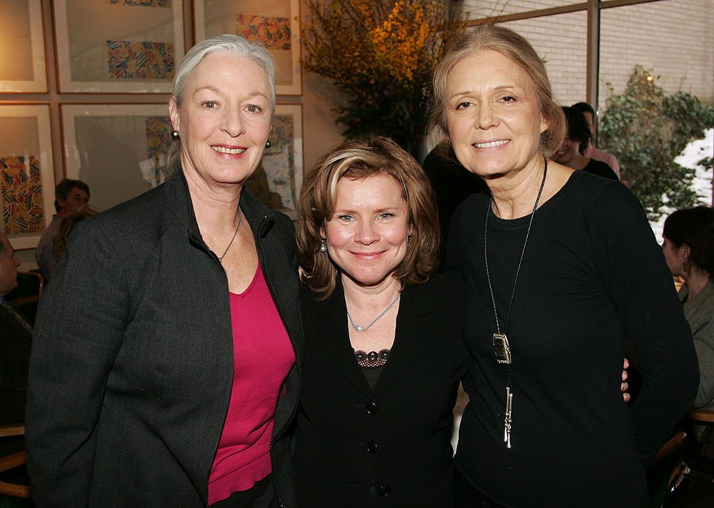 Jane Alexander, Imelda Staunton and Gloria Steinem attend a lunch for Imelda Stauton. | Source: Getty Images