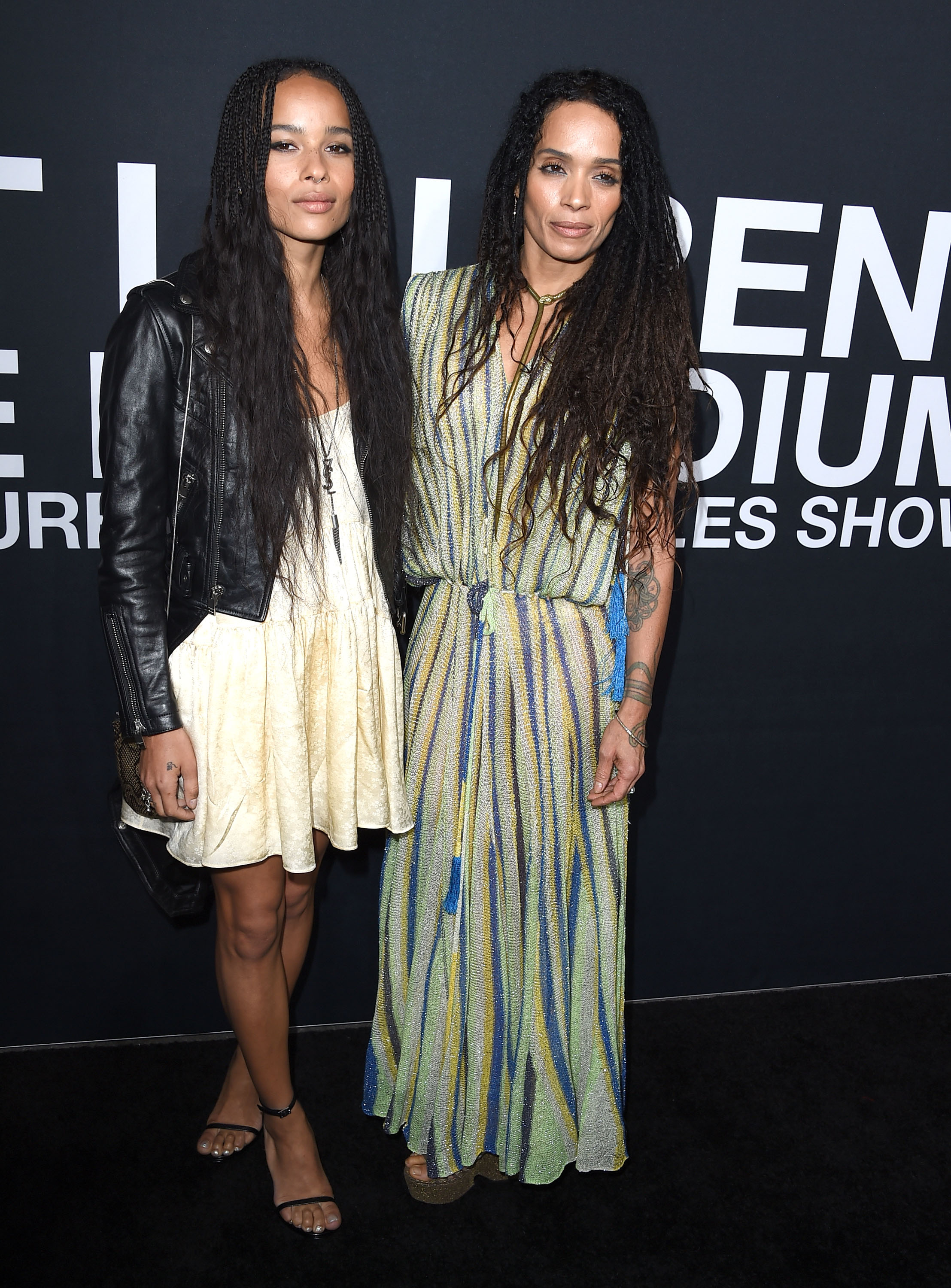 Zoe Kravitz and Lisa Bonet at the Hollywood Palladium on February 10, 2016 in Los Angeles, California | Source: Getty Images
