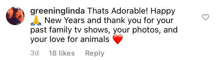 A fan's response to Sharon Osbourne's Instagram comment | Photo: Instagram / sharonosbourne
