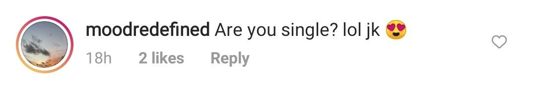 A fan's comment on Jennifer Lopez's Instagram post | Photo: Instagram / jlo