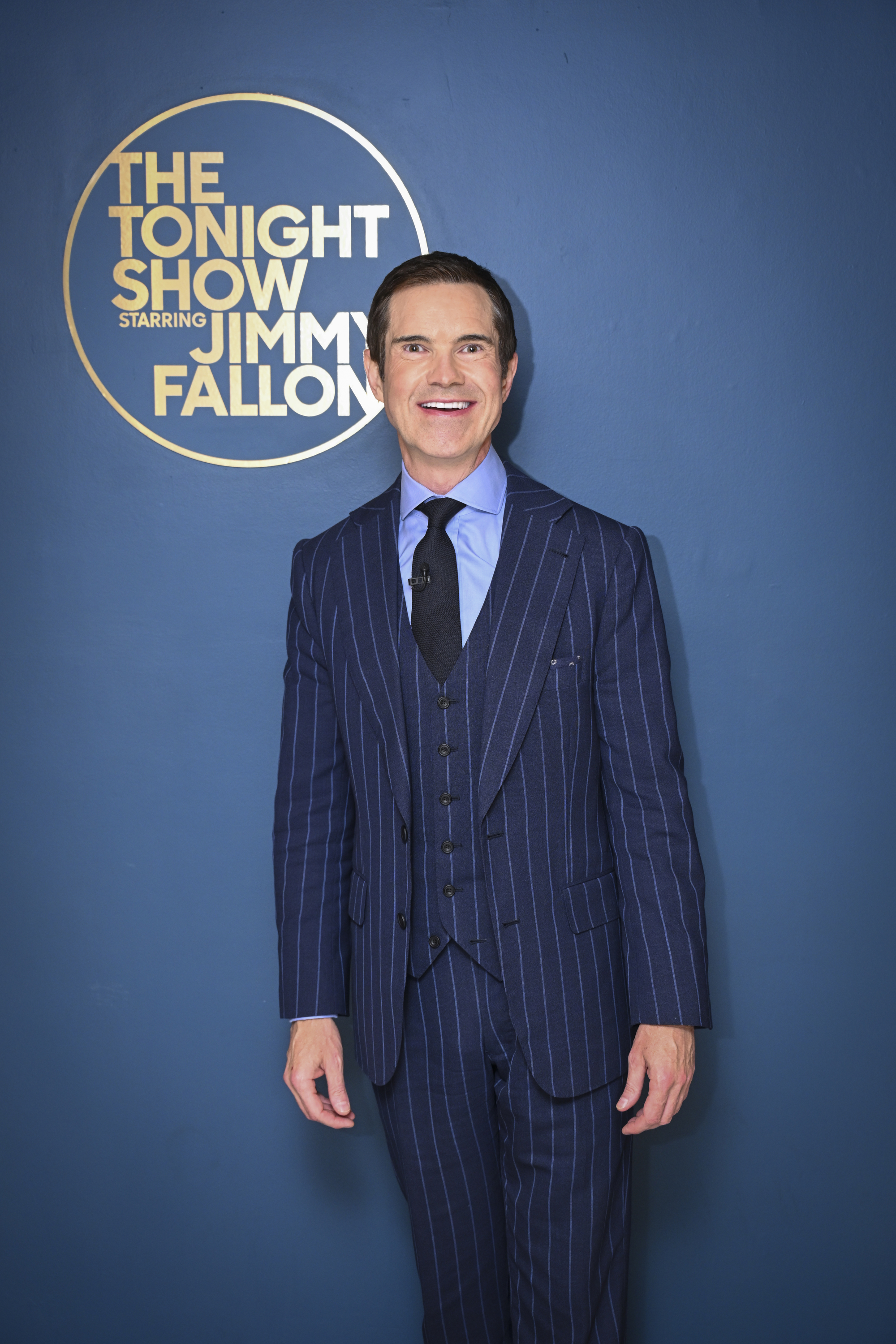 Jimmy Carr poses backstage during his appearance on "The Tonight Show Starring Jimmy Fallon" on 3 November 2025. | Source: Getty Images