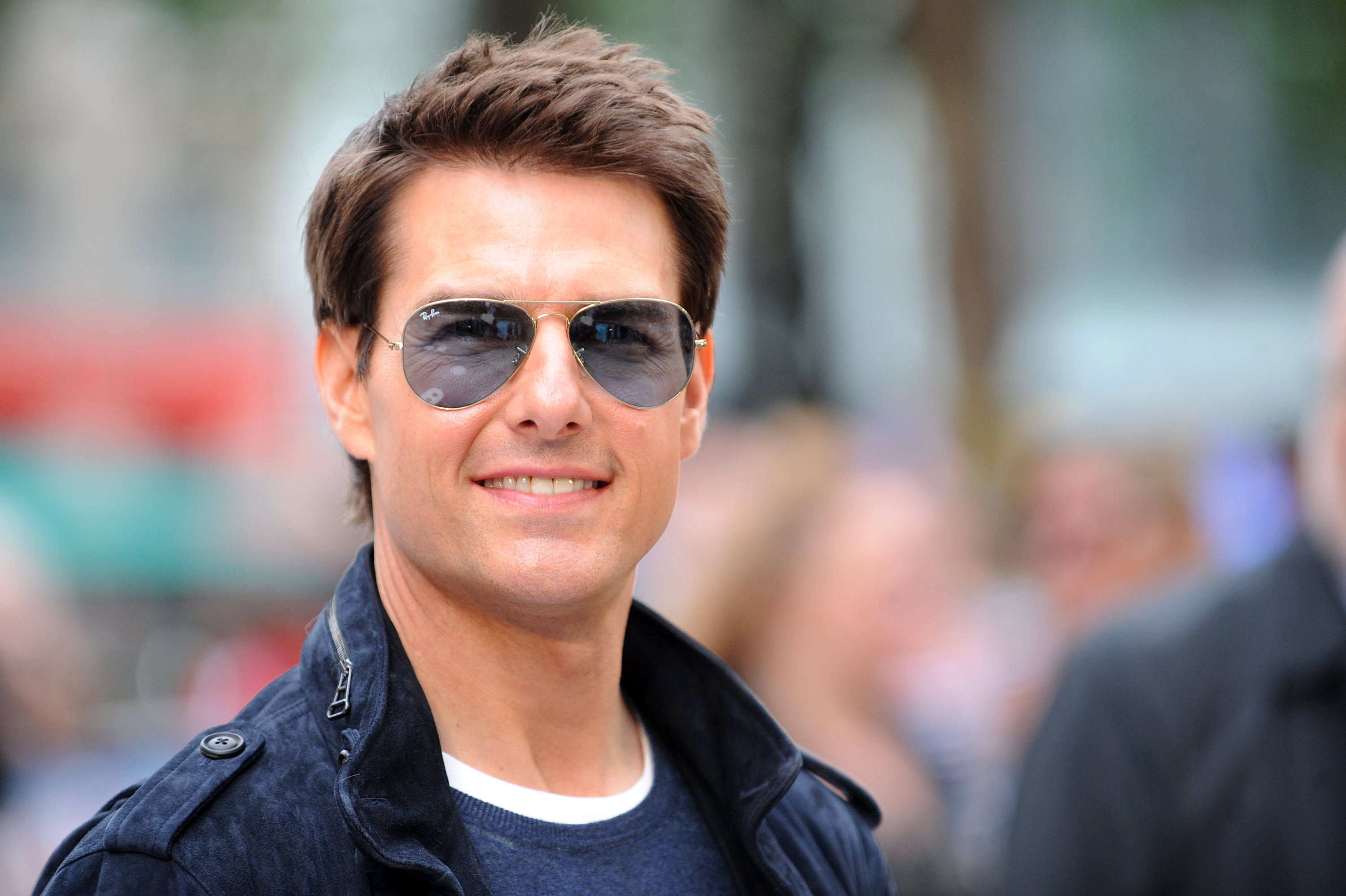 Tom Cruise attends the European premiere of "Rock Of Ages" at Odeon Leicester Square on June 10, 2012 in London, England | Source: Getty Images