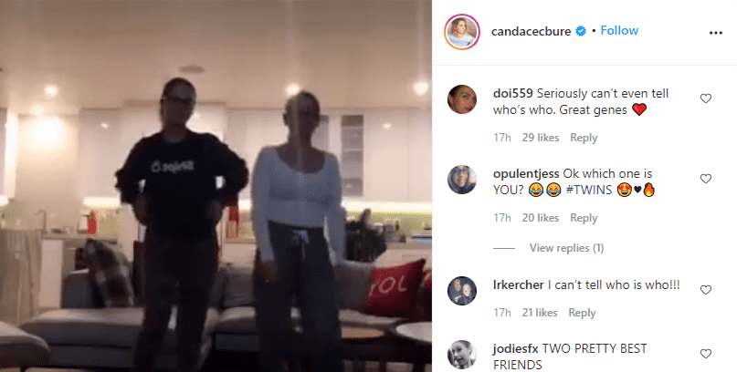 Fans responding to Candace Cameron-Bure's TikTok dance with her daughter Natasha, on December 16, 2020. | Source: Instagram/candacecbure.
