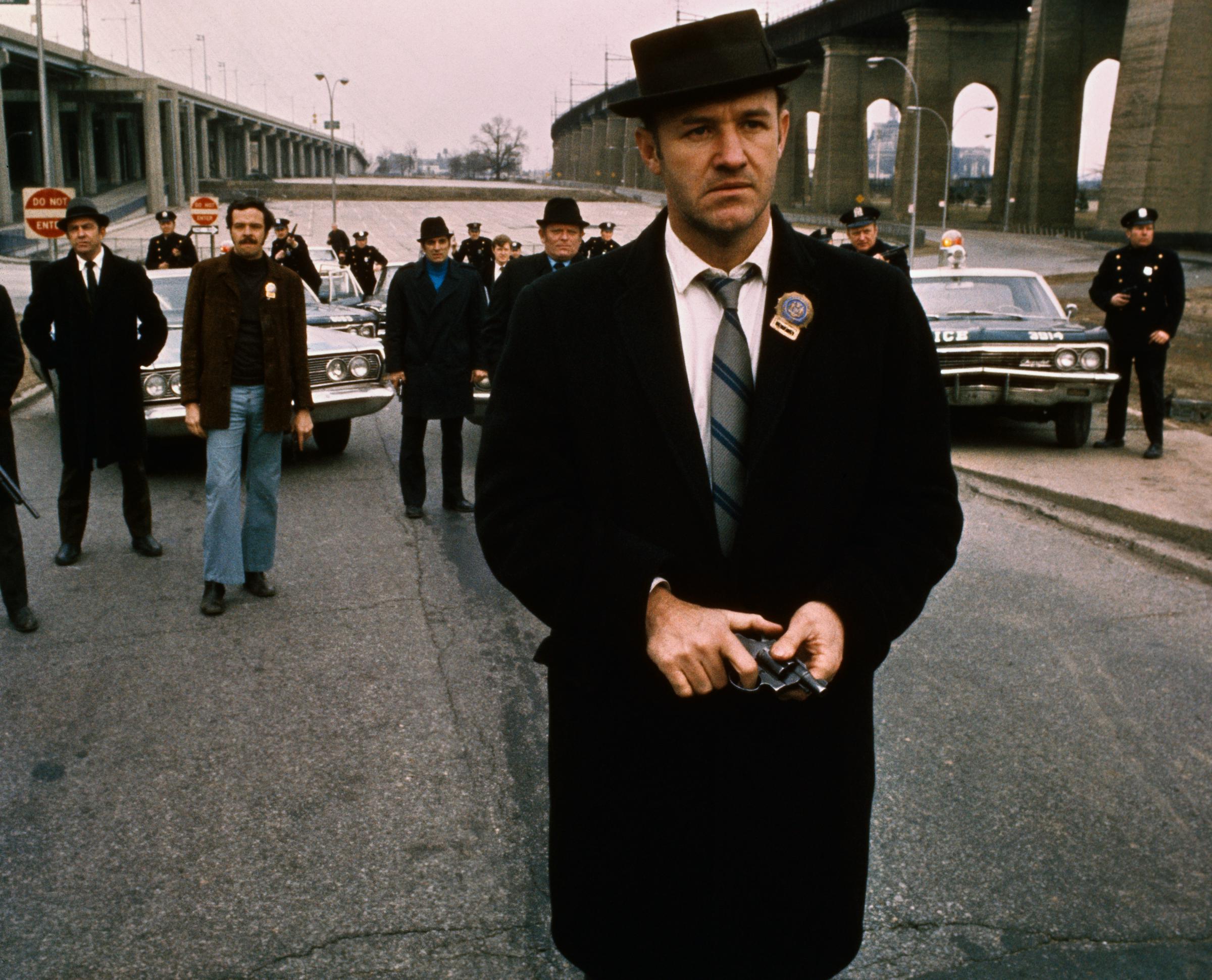 Gene Hackman is seen in "The French Connection," circa 1971 | Source: Getty Images