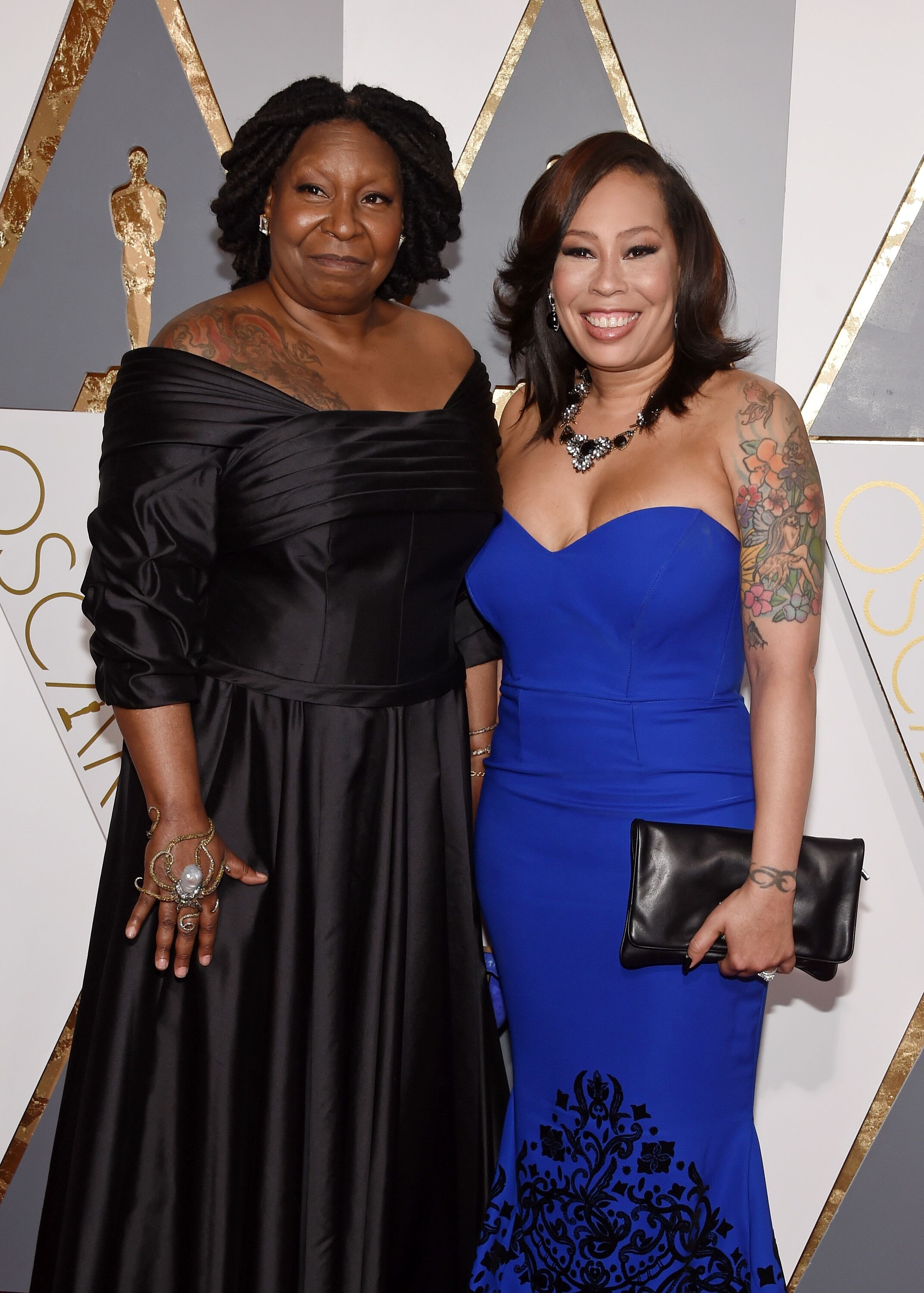 Whoopi Goldberg and Alex Martin attend the 88th Annual Academy Awards. | Source: Getty Images