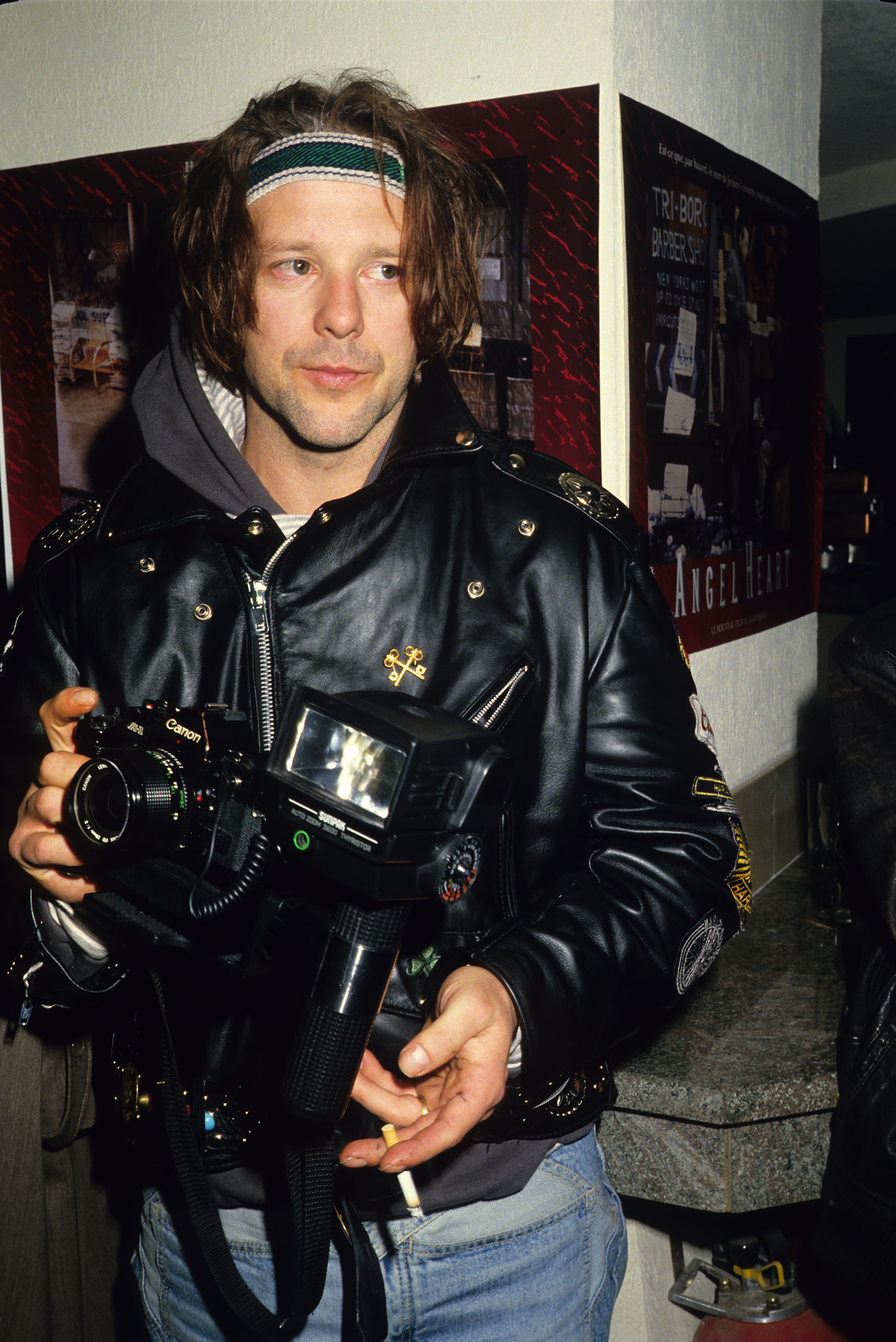 Mickey Rourke attends a party at Salle Marbeuf circa 1990 in Paris, France | Source: Getty Images