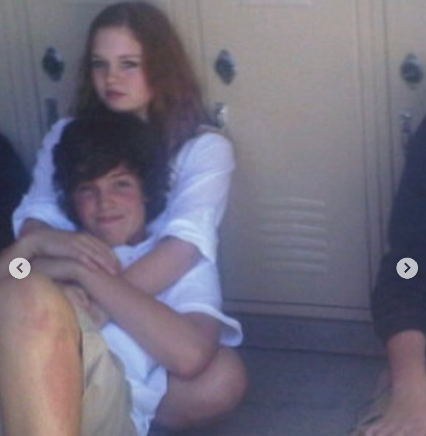 Teenage Stella Banderas and Alex Gruszynski as seen in a post dated August 20, 2024 | Source: Instagram/stellabanderasgriffith