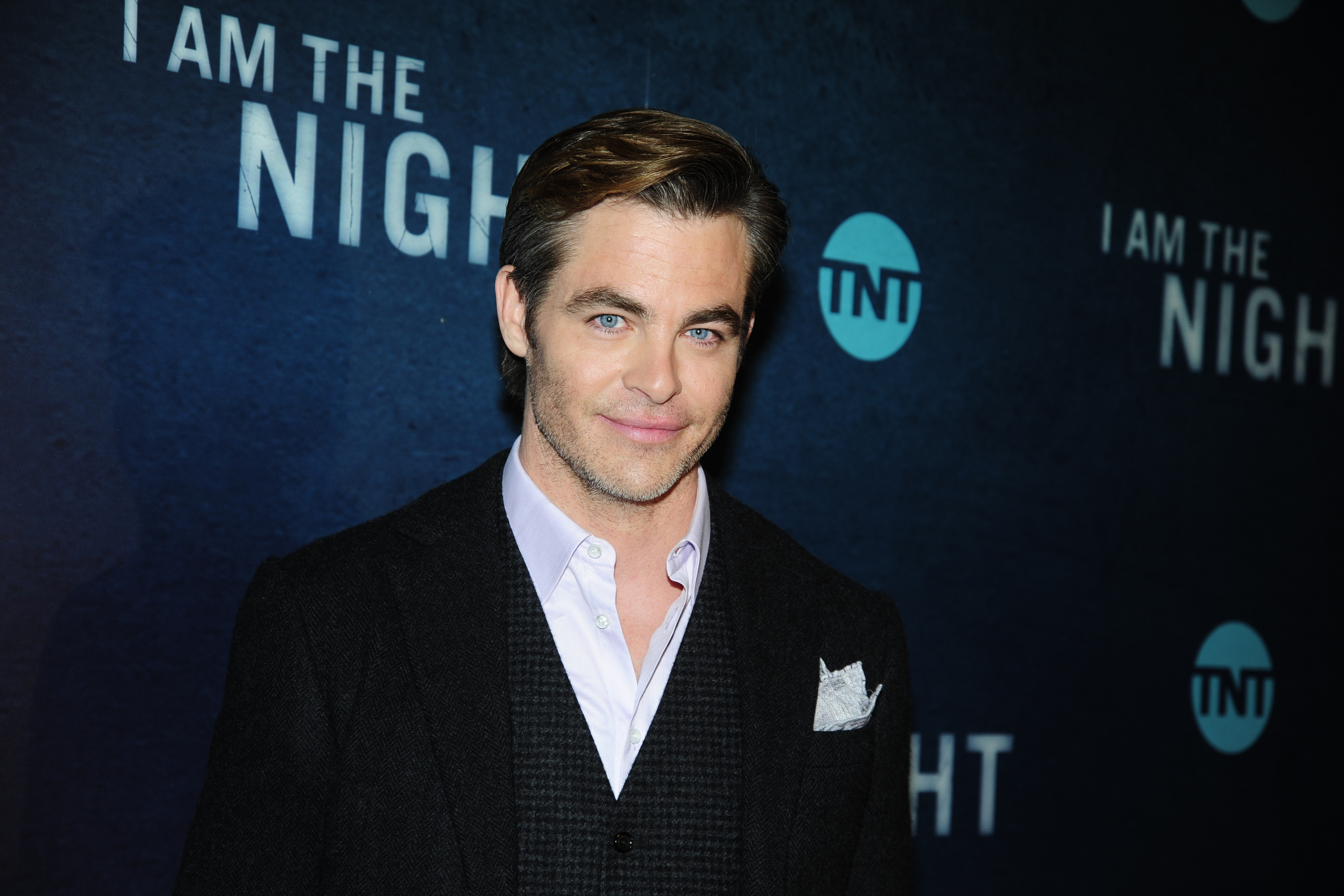 Chris Pine at the premiere of TNT's "I Am the Night" on January 22, 2019, in New York City. | Source: Getty Images