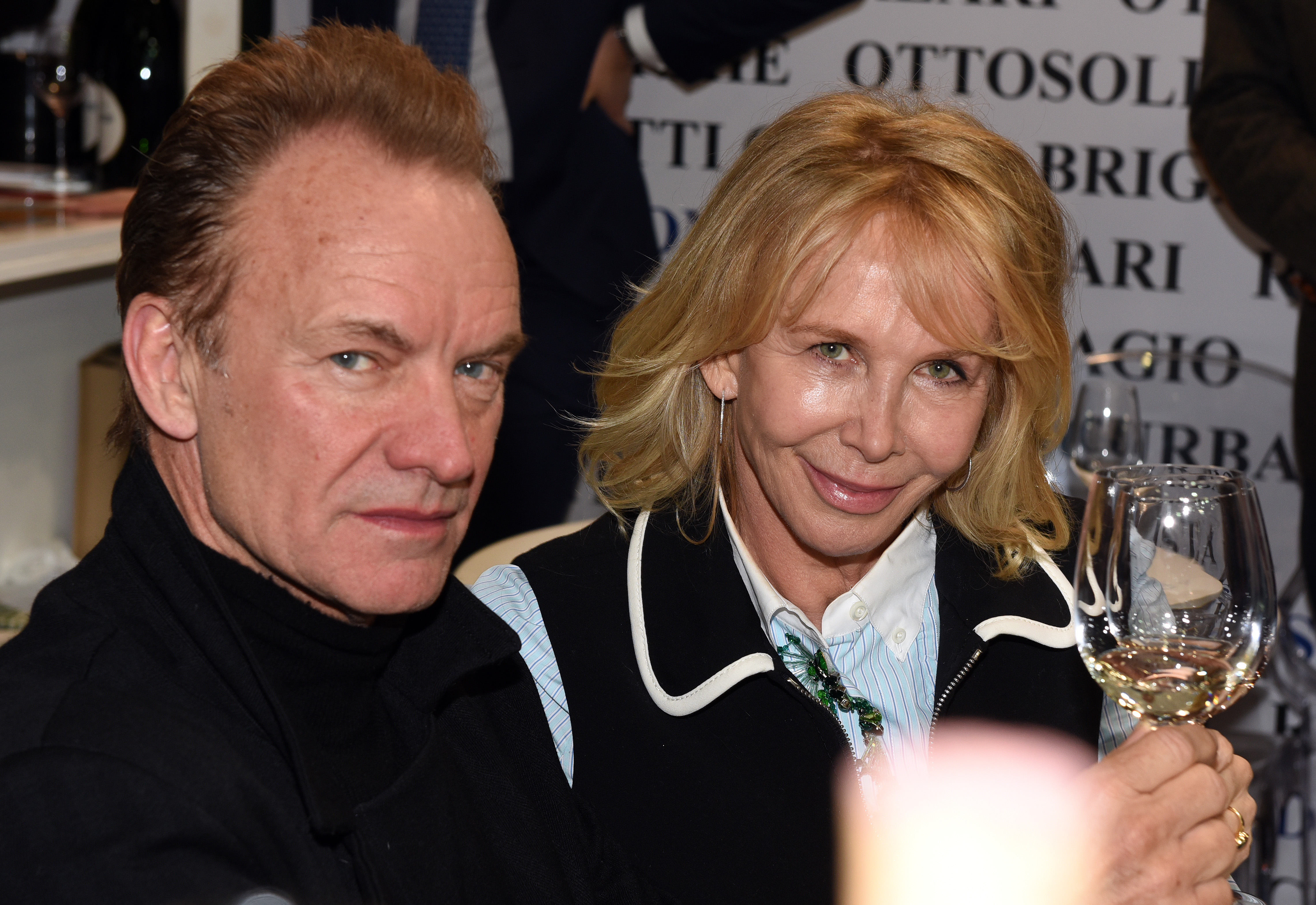 Sting and Trudie Styler photographed in 2017. | Source: Getty Images